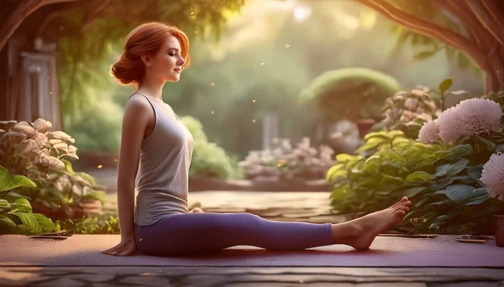 Dandasana – Seated Staff Pose