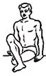 Ardha Matsyendrasana position 1 & 2