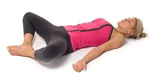 Reclining Bound Angle Pose, Supta Baddha Konasana as a counter pose