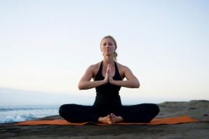 Cobblers Pose, baddha konasana: Yogalily.com