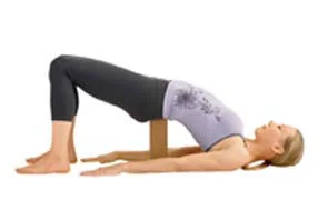 Supported Bridge Pose
