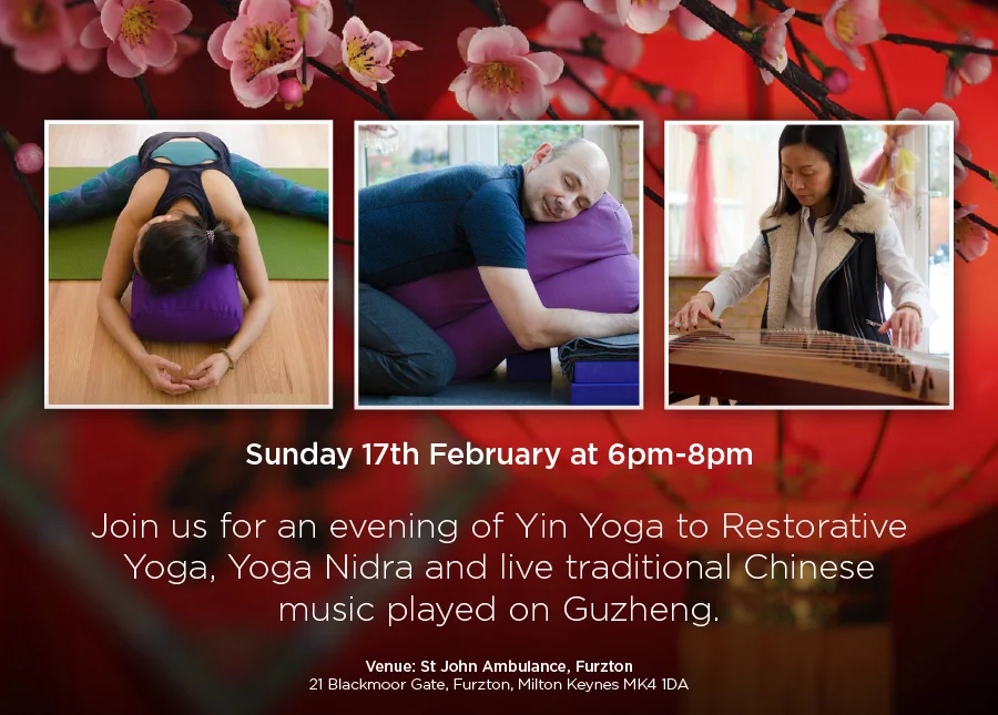 An evening of Yin yoga to Restorative yoga, Yoga Nidra and Guzheng Music -  Yoga Lily