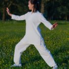 Classic Tai Chi Uniform, White, Female